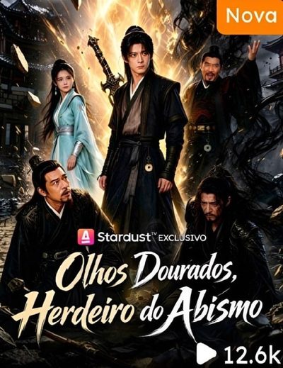 Capa da minissérie Olhos Dourados, Herdeiro do Abismo