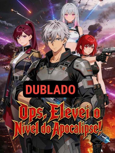 Capa da minissérie Ops! Elevei o Nível do Apocalipse!