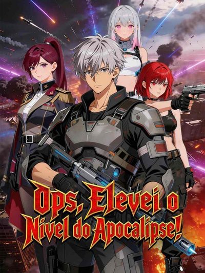 Capa da minissérie Ops! Elevei o Nível do Apocalipse!