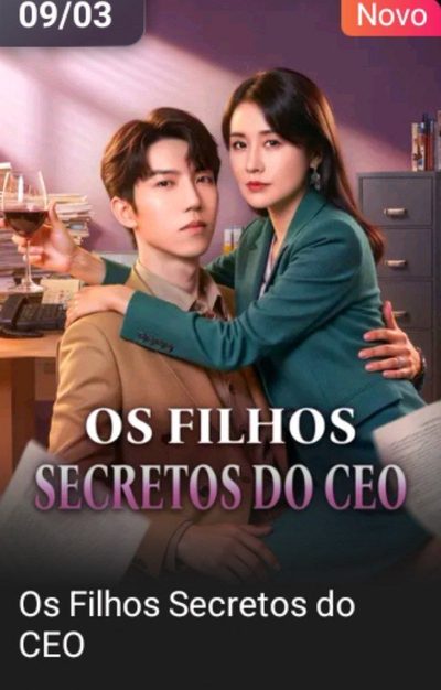 Capa da minissérie Os Filhos Secretos do CEO