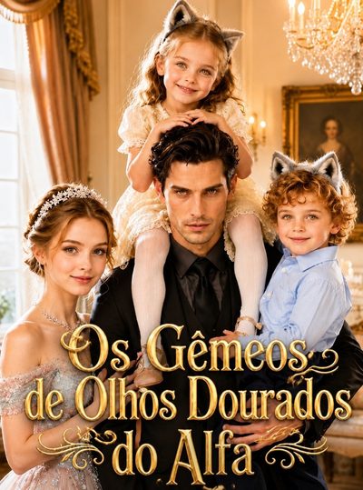 Capa da minissérie Os Gêmeos de Olhos Dourado do Alfa