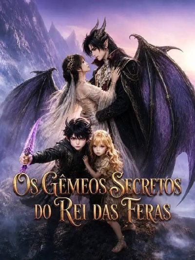 Capa da minissérie Os Gêmeos Secretos do Rei das Feras Dublado