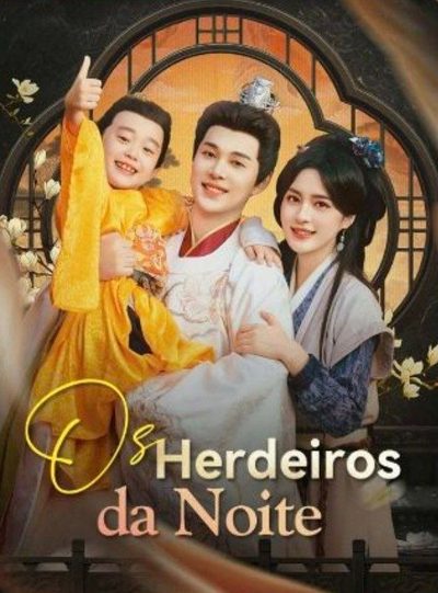 Capa da minissérie Os Herdeiros da Noite
