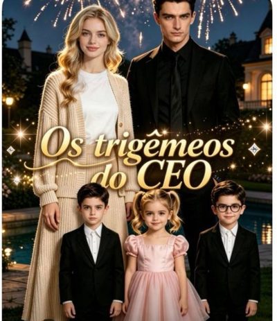 Capa da minissérie Os Trigêmeos do CEO