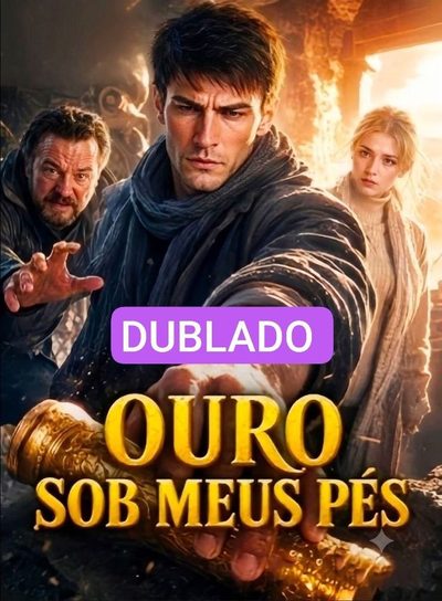 Capa da minissérie Ouro Sob Meus Pés