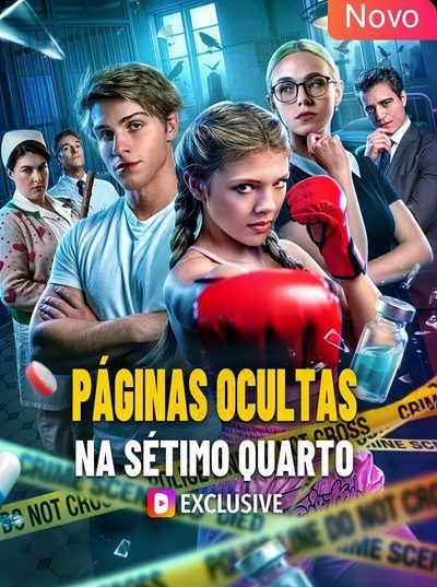 Capa da minissérie Páginas Ocultas na Sétimo Quarto