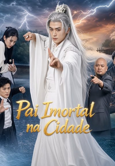 Capa da minissérie Pai Imortal na Cidade