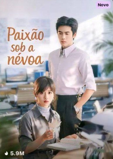 Capa da minissérie Paixão Sob a Névoa