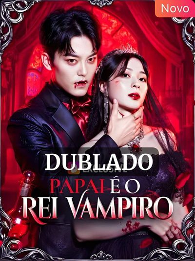 Capa da minissérie Papai É o Rei Vampiro Dublado