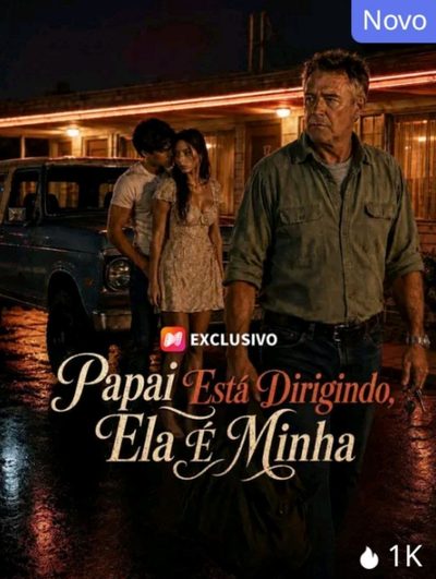 Capa da minissérie Papai Está Dirigindo, Ela É Minha