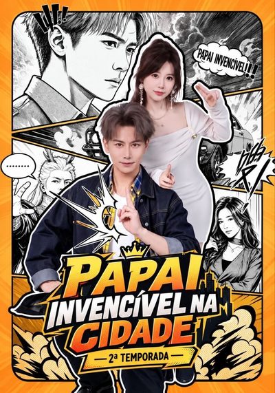 Capa da minissérie Papai Invencível na Cidade — 2ª Temporada