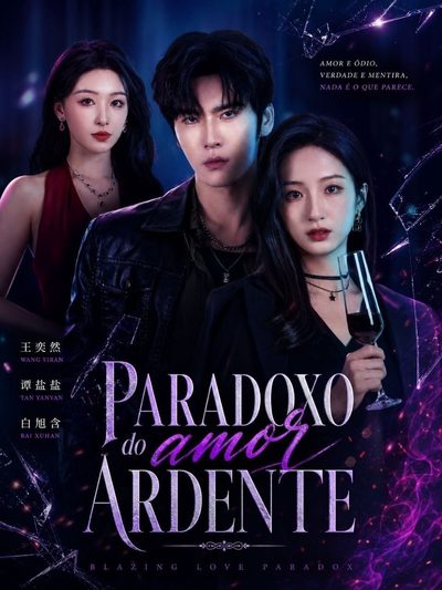 Capa da minissérie Paradoxo do Amor Ardente