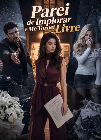 Capa da minissérie Parei de Implorar e Me Tornei Livre