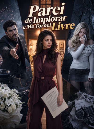 Capa da minissérie Parei de Implorar e Me Tornei Livre -