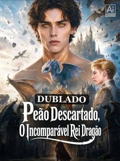Capa da minissérie Peão Descartado, o Incomparável Rei Dragão