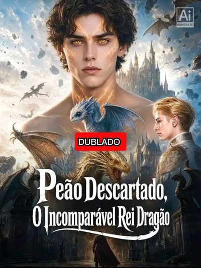 Capa da minissérie Peão Descartado, o Incomparável Rei Dragão