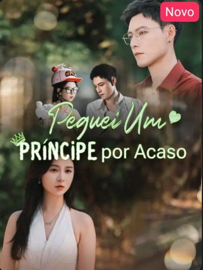 Capa da minissérie PEGUEI UM PRÍNCIPE POR ACASO Peguei o Herdeiro Agora é Meu