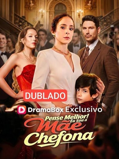 Capa da minissérie Pense Melhor Eu Sou a Mãe Chefona Pense Bem Eu, a Chefe Disfarçada com Meu Filhi