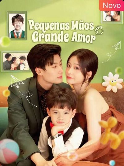 Capa da minissérie Pequenas Mãos Grande Amor