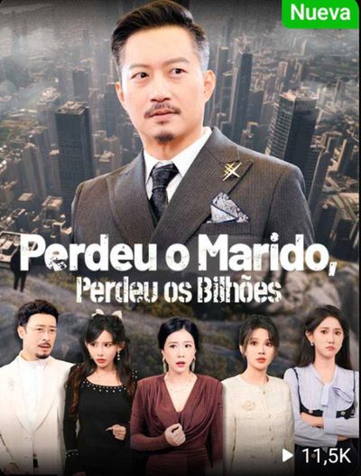 Capa da minissérie Perdeu o Marido, Perdeu os Bilhões