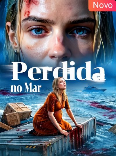 Capa da minissérie Perdida no Mar