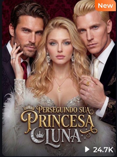 Capa da minissérie Perseguindo Sua Princesa Luna
