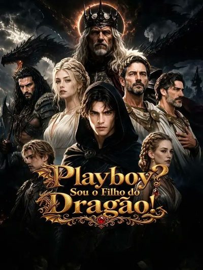 Capa da minissérie Playboy? Sou o Filho do Dragão!