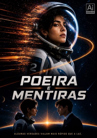 Capa da minissérie Poeira e Mentiras