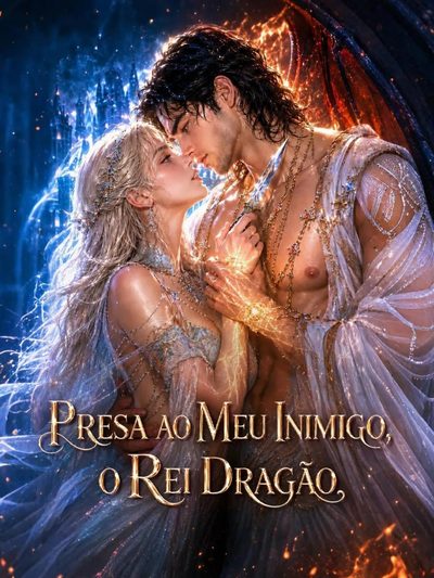 Capa da minissérie Presa ao Meu Inimigo o Rei Dragão