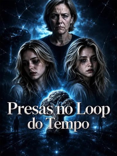 Capa da minissérie Presas no Loop do Tempo