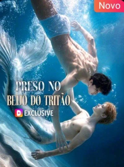 Capa da minissérie Preso no Beijo do Tritão