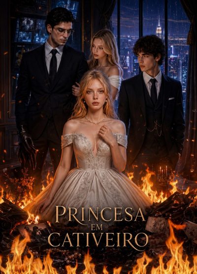 Capa da minissérie Princesa em Cativeiro