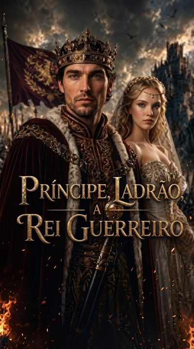 Capa da minissérie Príncipe, Ladrão, a Rei Guerreiro - Prince, Thief, to Warrior King