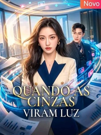 Capa da minissérie Quando as Cinzas Viram Luz