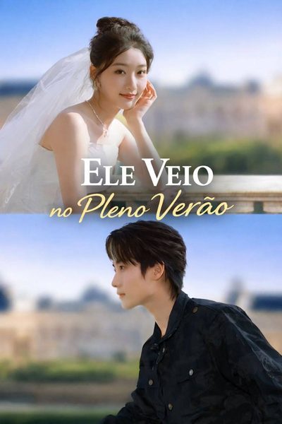 Capa da minissérie Quando Ele Veio no Verão