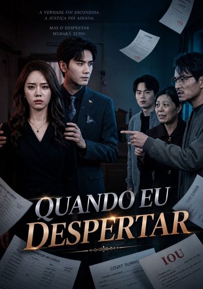 Capa da minissérie Quando Eu Despertar