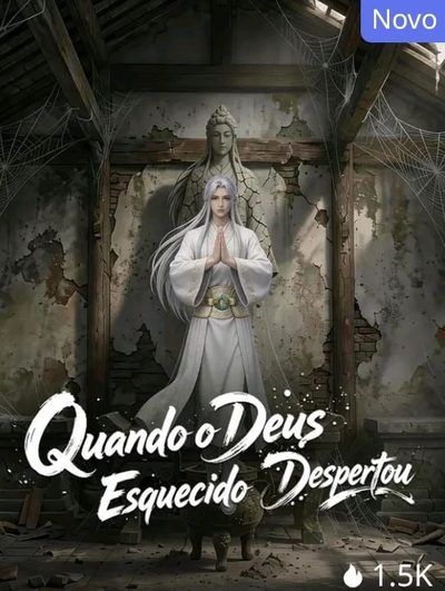 Capa da minissérie Quando o Deus Esquecido Despertou