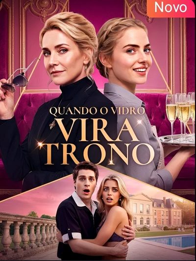 Capa da minissérie Quando o Vidro Vira Trono
