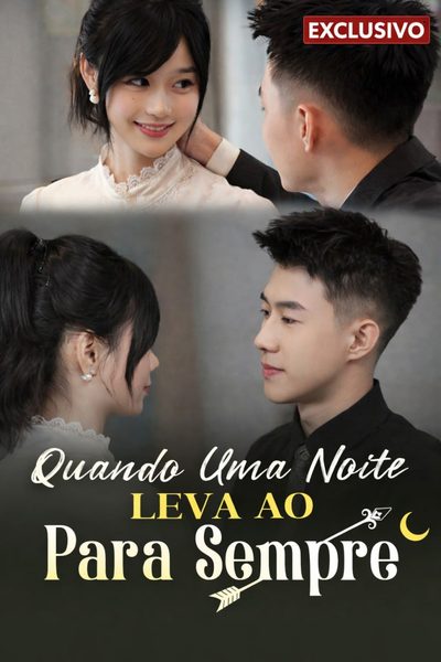 Capa da minissérie Quando uma Noite Leva ao para Sempre