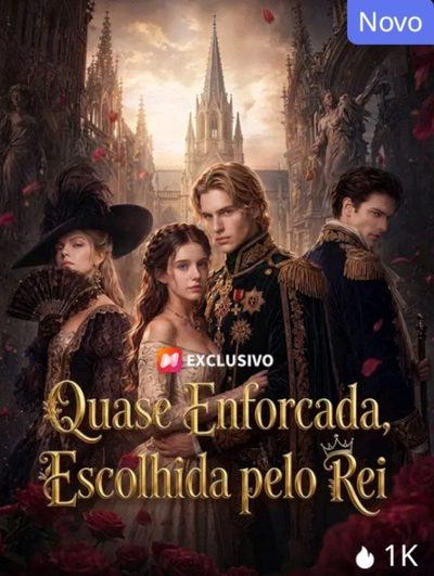 Capa da minissérie Quase Enforcada Escolhida Pelo Rei