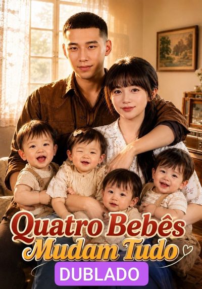 Capa da minissérie Quatro Bebês Mudam Tudo