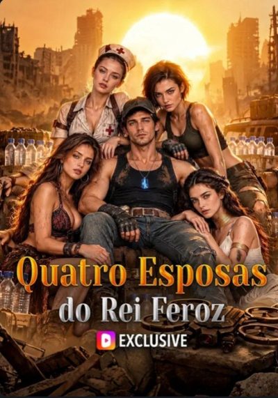 Capa da minissérie Quatro Esposas do Rei Feroz