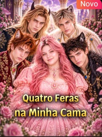 Capa da minissérie Quatro Feras na Minha Cama