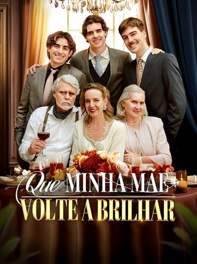 Capa da minissérie Que Minha Mãe Volte a Brilhar -