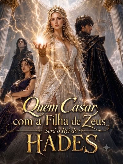 Capa da minissérie Quem Casar com a Filha de Zeus Será o Rei do Hades