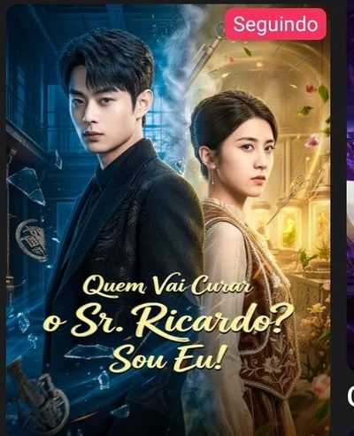 Capa da minissérie Quem Vai Curar o Sr. Ricardo?? Sou Eu!