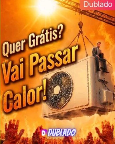 Capa da minissérie Quer Grátis? Vai Passar Calor!