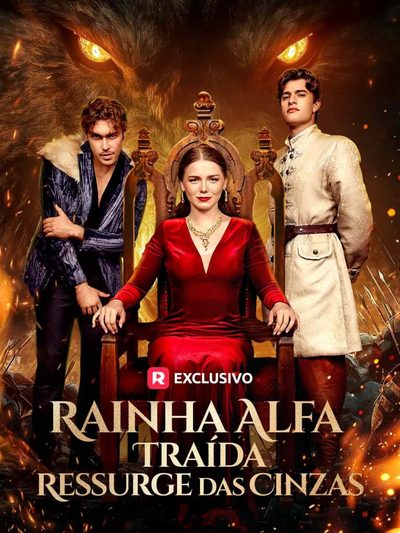 Capa da minissérie Rainha Alfa Traída Ressurge das Cinzas Dublado