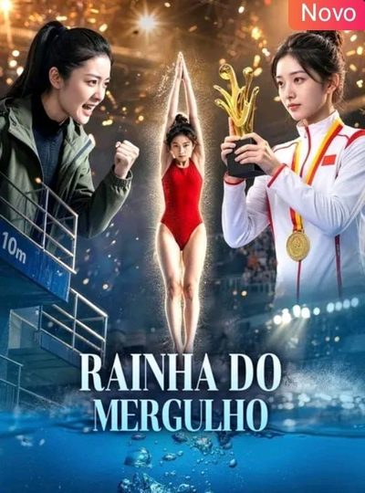 Capa da minissérie Rainha do Mergulho