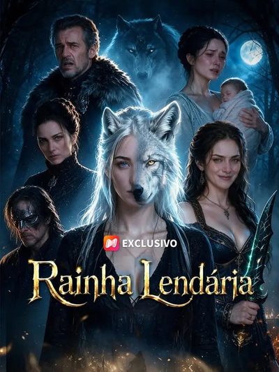 Capa da minissérie Rainha Lendária